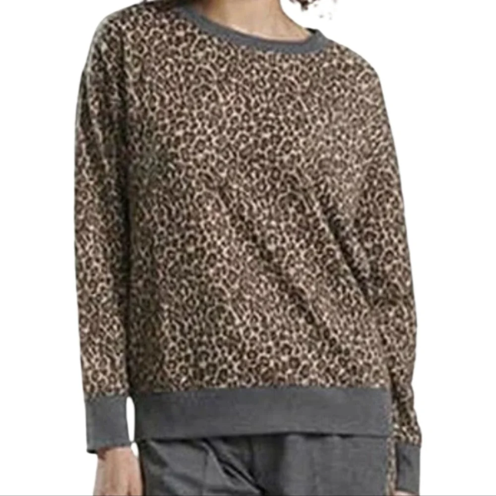 Splendid Women's XS Leopard Print Sweater